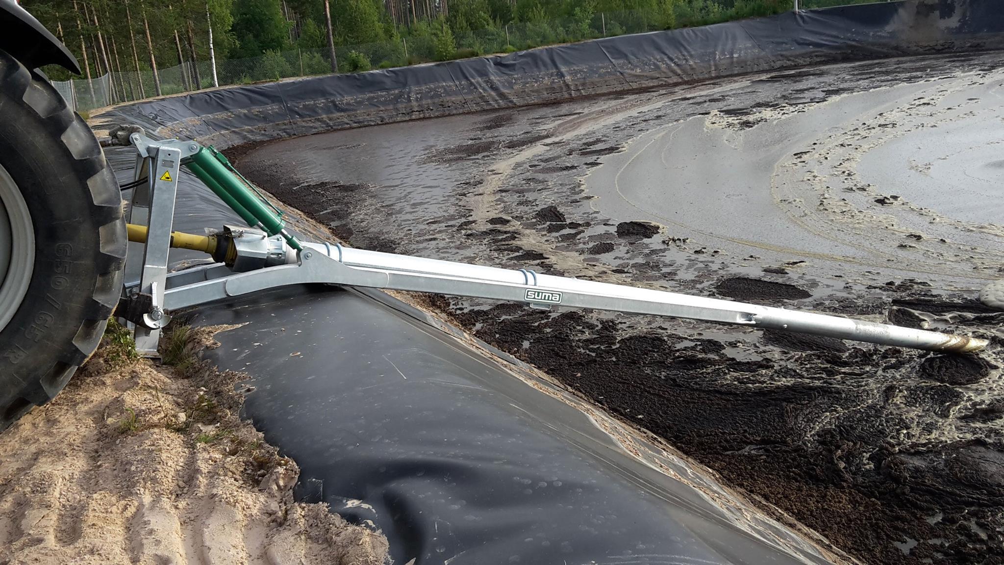 Z4 traktordriven omrörare detalj