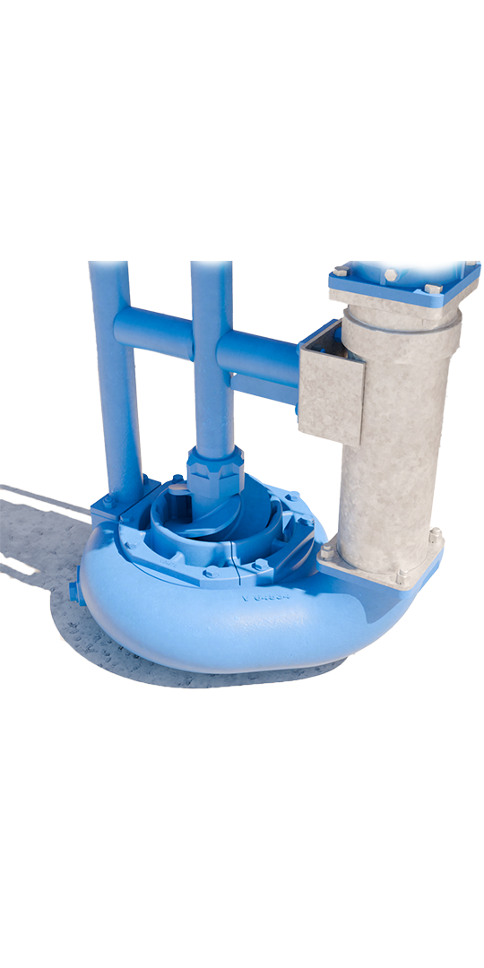 VM pump detalj-skärfunktion