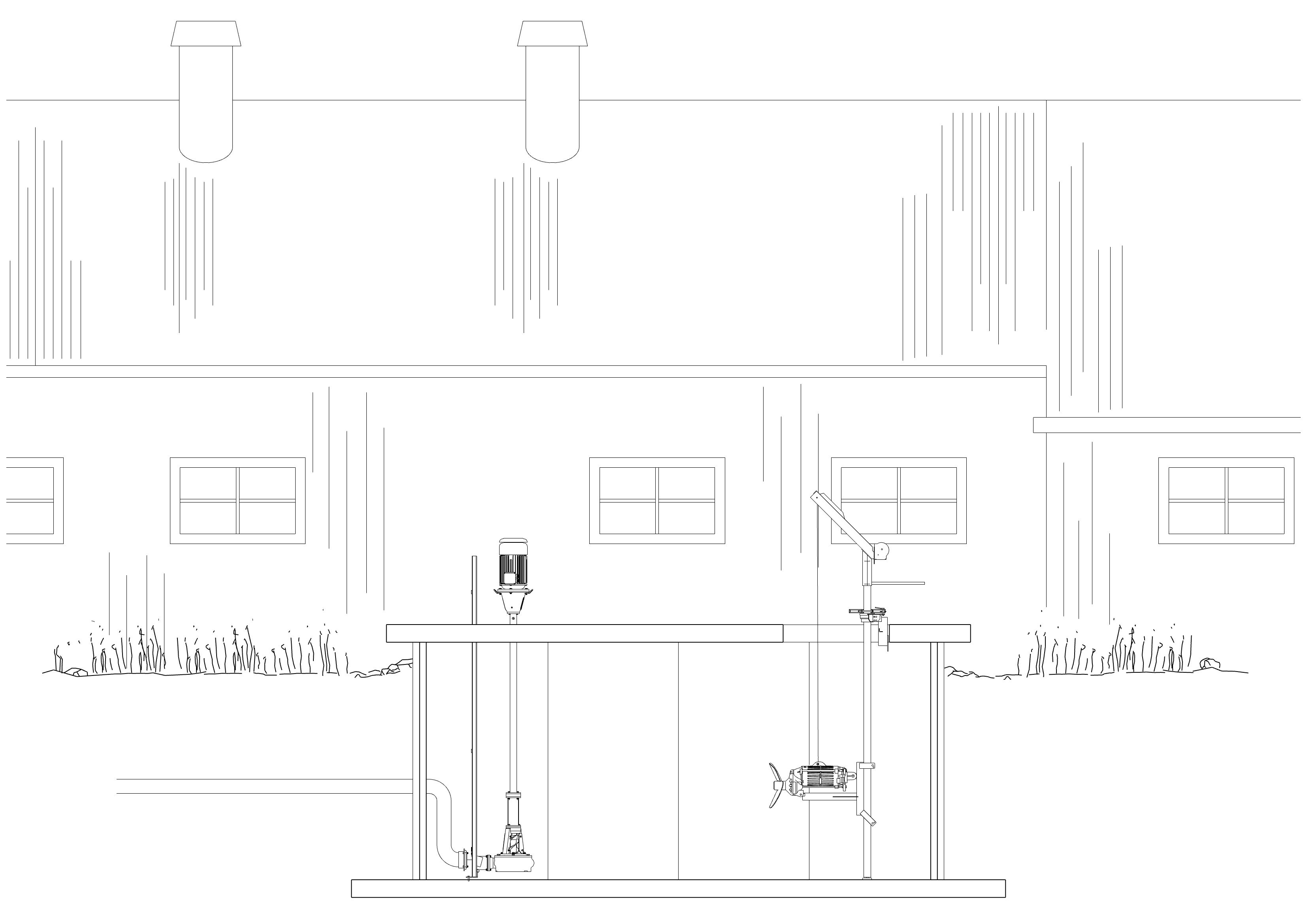 Bild på pumpbrunn vid Åva gård