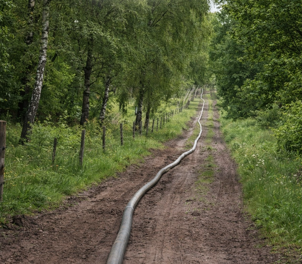 Hur långt kan man pumpa flytgödsel